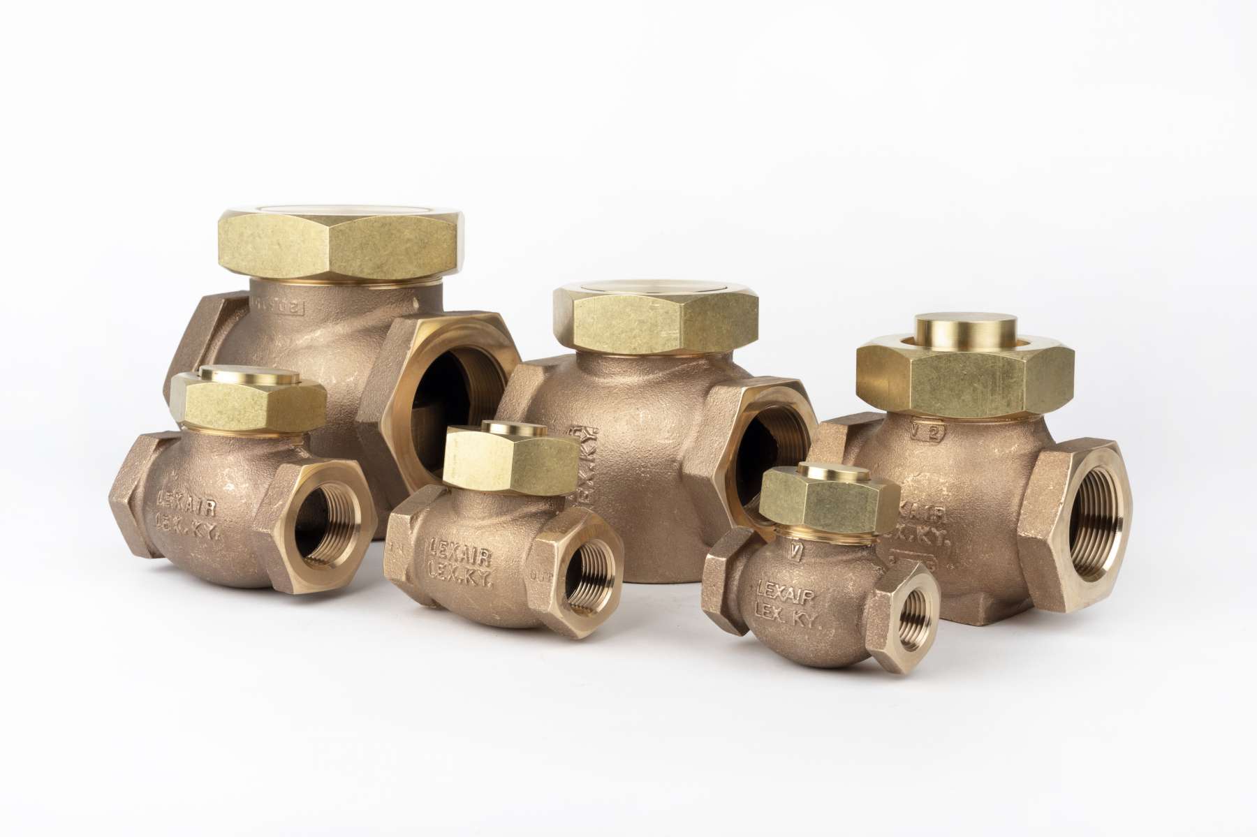 Lexair process and liquid valves