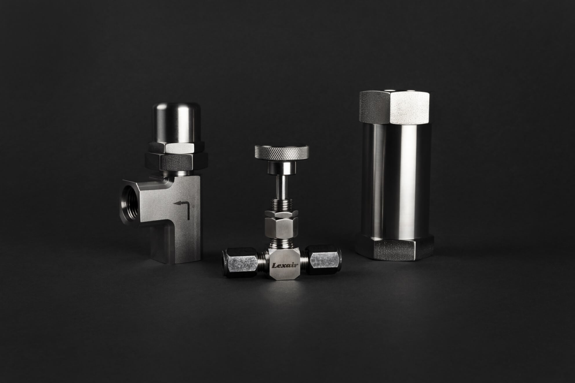 Assorted industrial valves and fluid control products