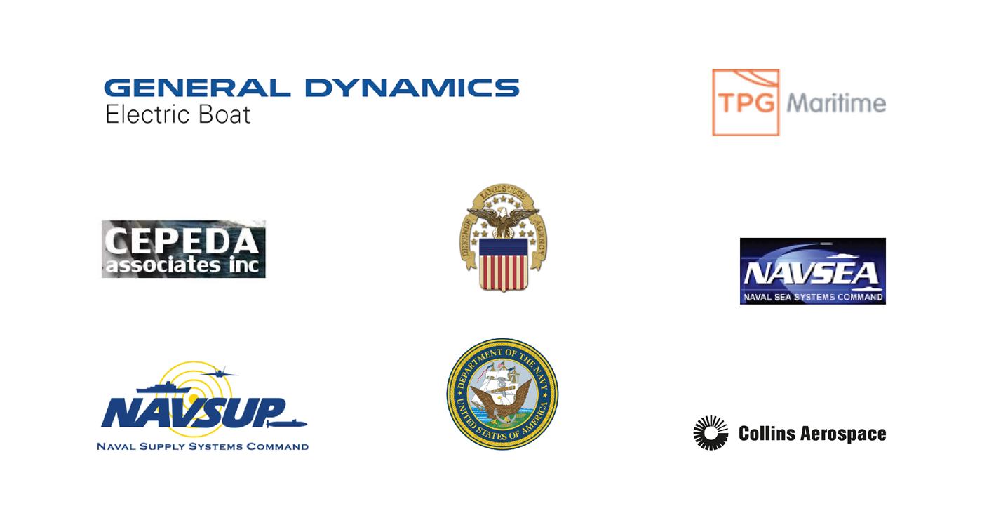 Lexair defense and maritime customers