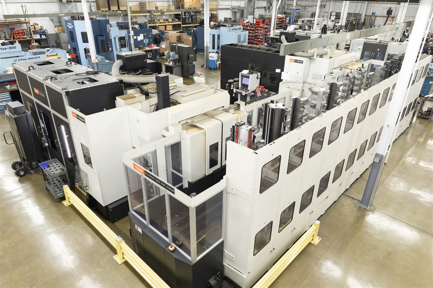 Lexair machining center interior