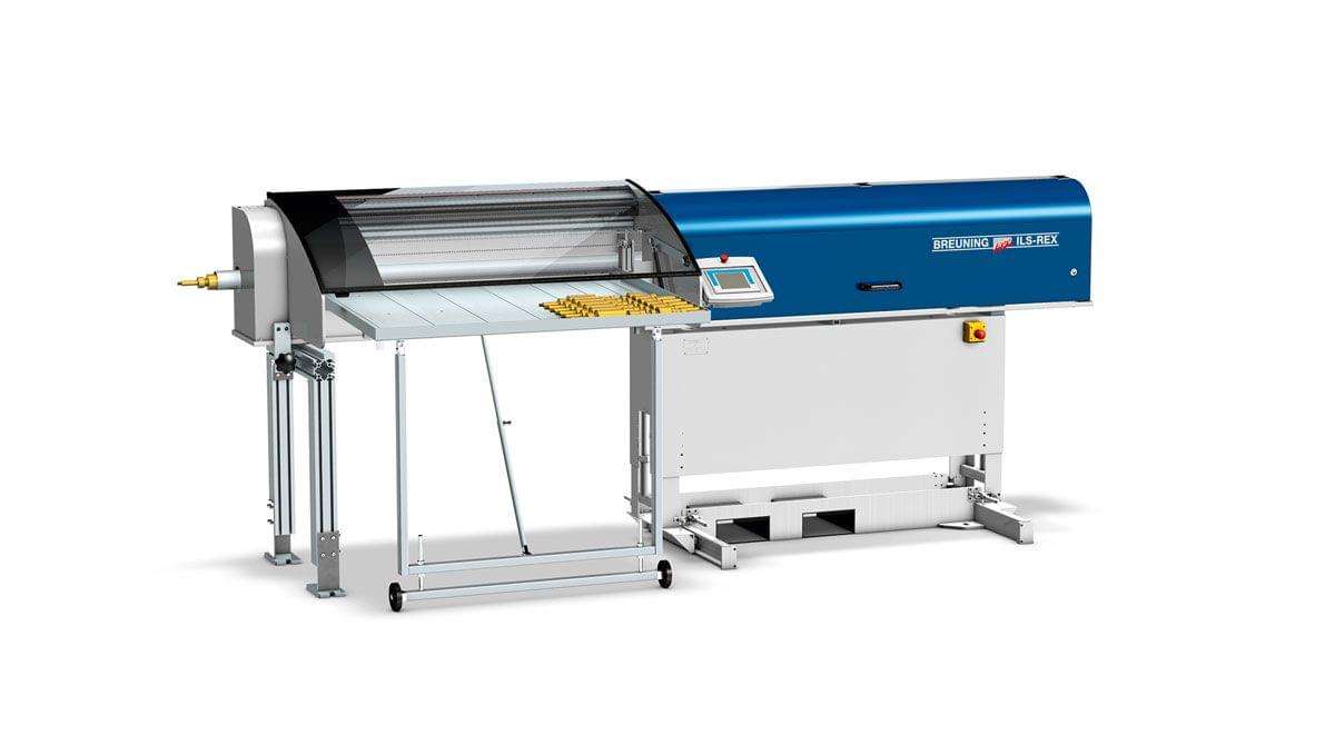 Lexair parts unloader and accumulator